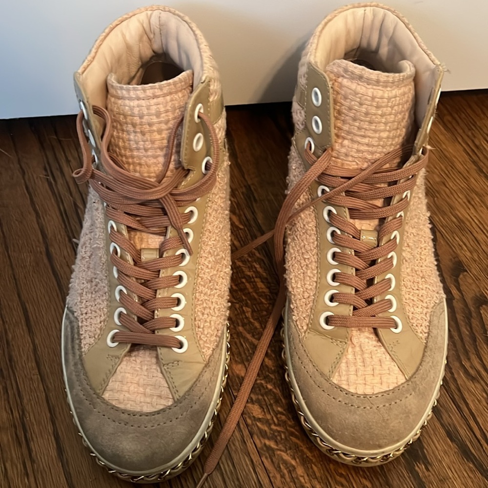 CHANEL S20' Light Pink Tweed High - Picture 4 of 5